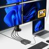 USB Cable Startech QUAD-USB-HDMI-ADAPT Grey