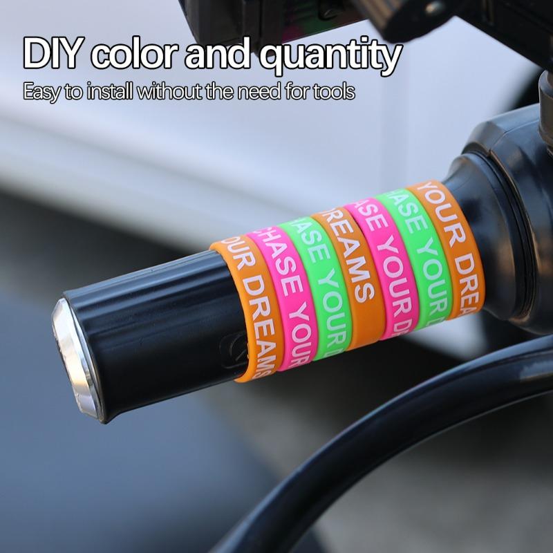 Elektrický bicykel Protišmykový krúžok na riadidlá 30 mm Motocykel Bicykel Elastické krúžky na rukoväte Silikónový kryt riadidiel Krúžok na rybársky prút