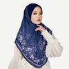 Malaysia Women Print Hijabs Shawl Arab Head Wrap Bonnet Long Scarf Scarves