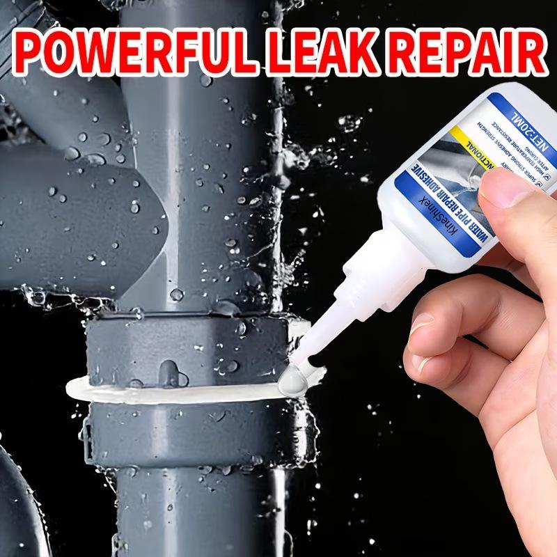 Water Pipe Repair Adhesive: Quick Setting, Waterproof, Heat Resistant, Ideal for Leak Sealing, Pipe Repairs, and Durable, 20ml