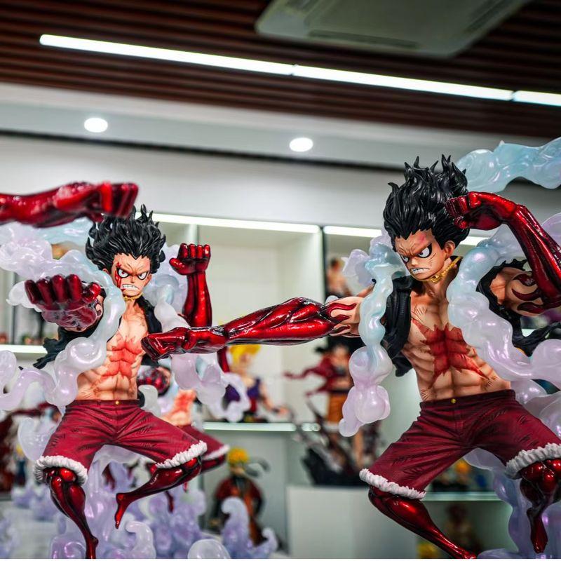 Jt Thief King D Luffy Gear The Fourth Snake Man Pvc Action Map Animation Collection Model Statue Toys For Fans And Fans.