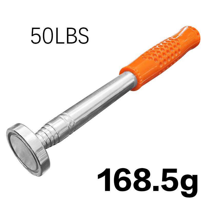 

50 lb Magnetic Pickup Tool with Black Handle – Strong Telescopic Extension for Auto Repair