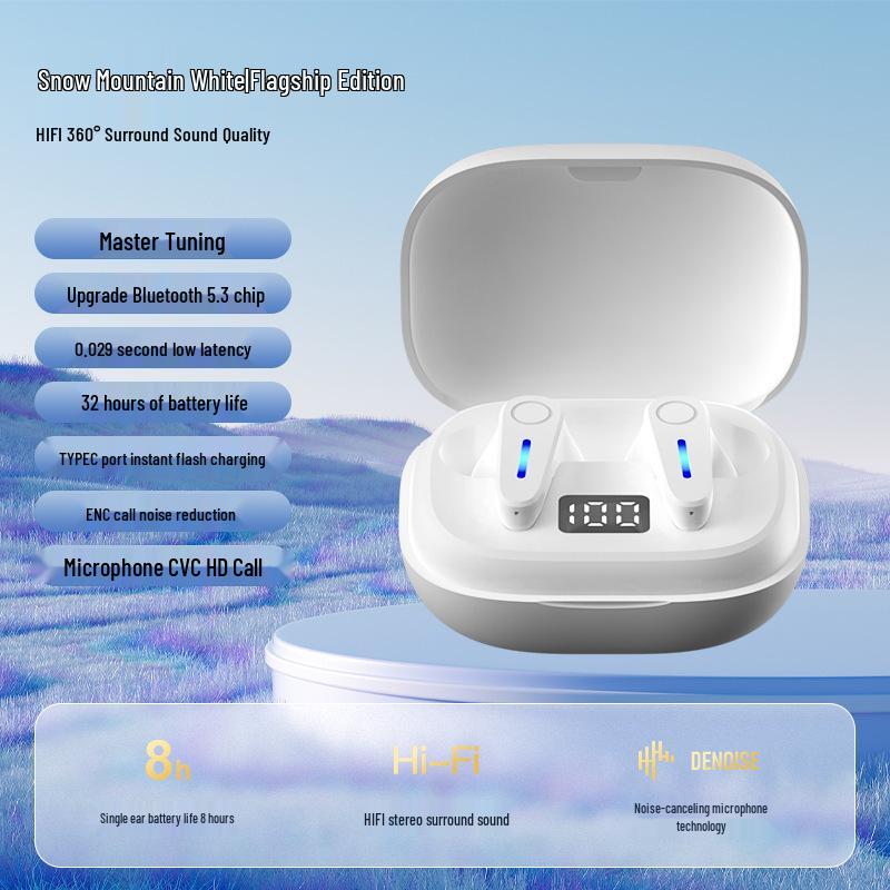 2026 Bluetooth Earbuds for Apple/Xiaomi/Vivo – Ultra-Long Battery Life, Large Capacity, In-Ear Design