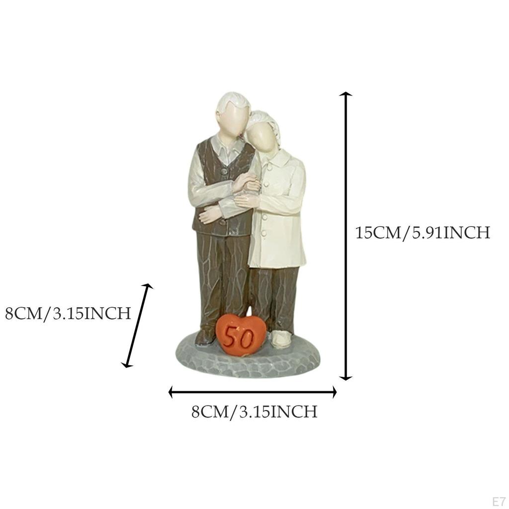 Figurita de Pareja para Boda y Regalo de San Valentín Decoración de Escritorio