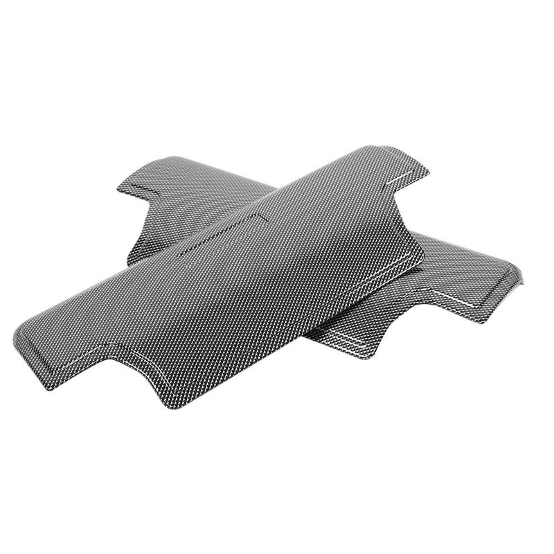 For Toyota Land Cruiser 250 Prado LC250 2024 ABS Carbon Fiber Seat Back Kick Panel Covers Car Interior Accessories