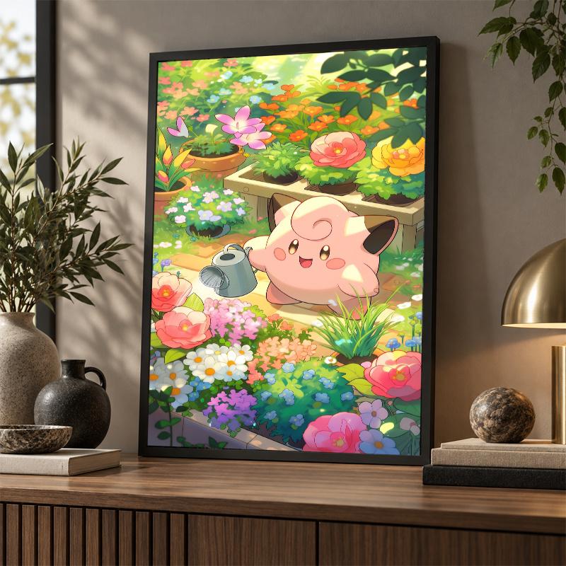 5D Diamond Painting Jigglypuff DIY Full Drill Diamond Art Kit Home Decoration