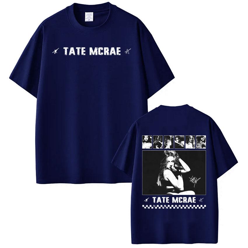 Tate Mcrae Album So Close To What Miss Possessive World Tour Tshirt Men Women Fashion Retro Tshirt Casual Loose Tshirts