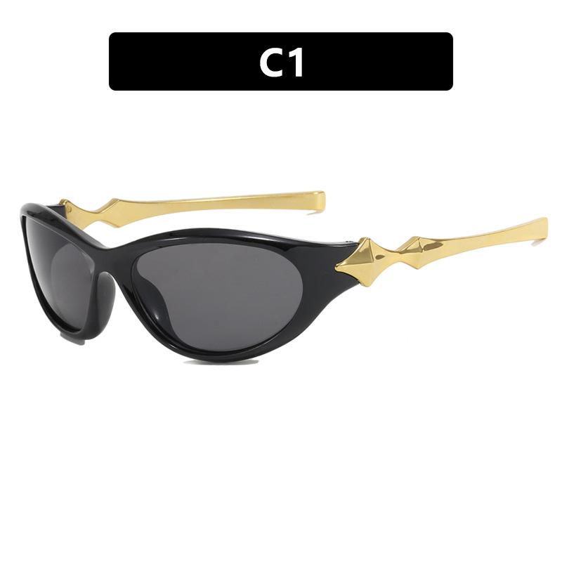 Vintage Y2K Oval Sunglasses Women Fashion Retro Female Sun Glasses New Luxury  Designer Shades UV400 Lady Eyewear