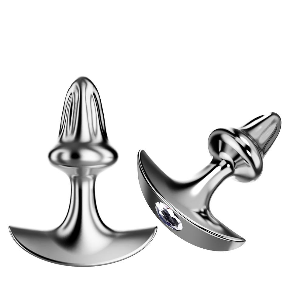 Metal Gyroscope Anal Plug - Unisex SM Outdoor Flirting Sex Toy