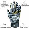 Guantes de Rugby de Alta Adherencia Unisex Transpirables Palma Mejorada para Fútbol Americano Y Entrenamiento y Partidos de Rugby