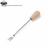 Xiaohongshu Japanese Style Mini Fruit Fork with Beech Wood Handle and Stainless Steel