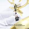 1 Pair Cat Paw Breast Clamps Adjustable Nipple Clamps with Chain Metal BDSM Tit Clamps for Sensation Play Gentle Pinching with Elastic Band