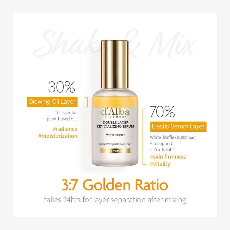 d'Alba - White Truffle Double Layer Revitalizing Serum Mini