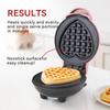 Cross-Heart Waffle Maker: Mini Breakfast & Light Meal Toaster