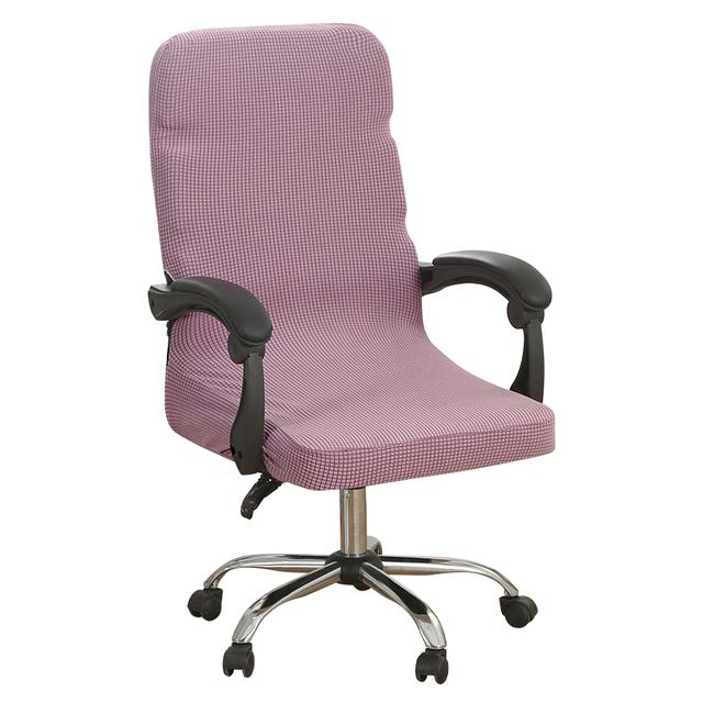 Elastic Office Lift Computer Chair Cover Modern Anti -Dirty Rotating Chair Seat Case Home Chair Covers Removable Slipcovers