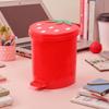 Cartoon Car Strawberry Bucket, Plastic Bucket, Desktop Trash Can, Household Kitchen And Living Room Storage Bucket, Wastebasket.