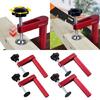 Woodworking Workbench Dog Clamps 19mm/20mm Holes Aluminum Holdfasts for Secure Workpiece Holding Rapid Securing Release