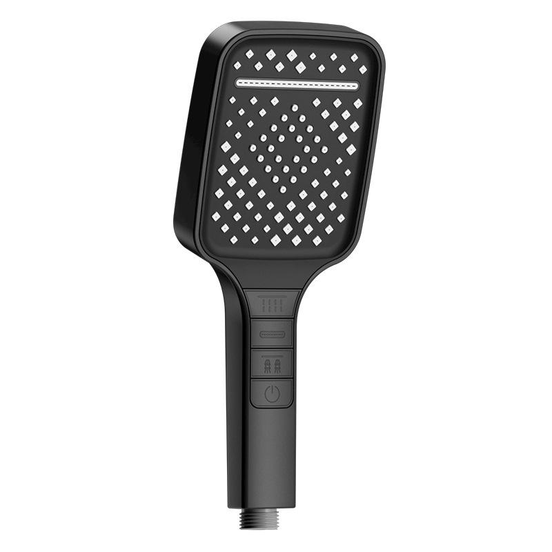 High Pressure Shower Head with Handheld 7 Spray Modes shower head, detachable  high pressurewith Stainless Hose and Adjustable Mount hand held