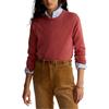 Polo Ralph Lauren SS23 Solid Color Crew Neck Sweater Women Sweater Red WMPOSWENC020124-600