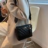 New fashionable and popular contrasting ribbon stray bag versatile shoulder messenger trendy women's bag