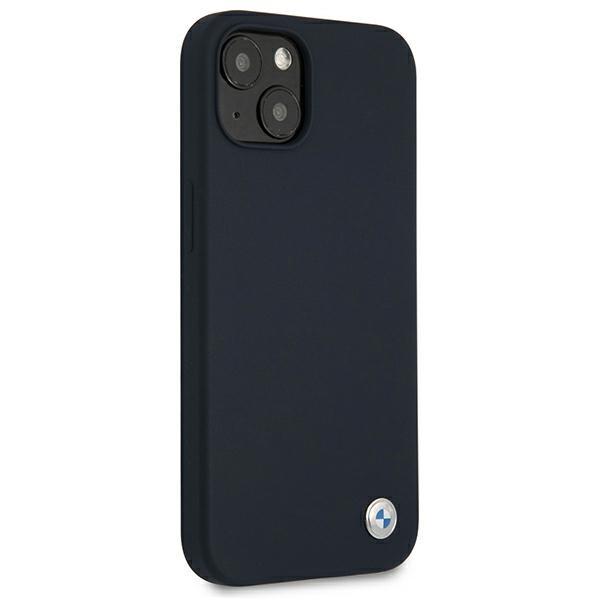 Hülle Bmw Bmhcp13Ssilna Iphone 13 Mini 5,4 Marineblau/Navy Hardcase Silikon Signatur