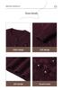 Elegant Spring Knit Cardigan for Moms: Women's Versatile Wool Sweater, Perfect for Middle-Aged & Elderly, Loose Fit for Autumn/Winter.