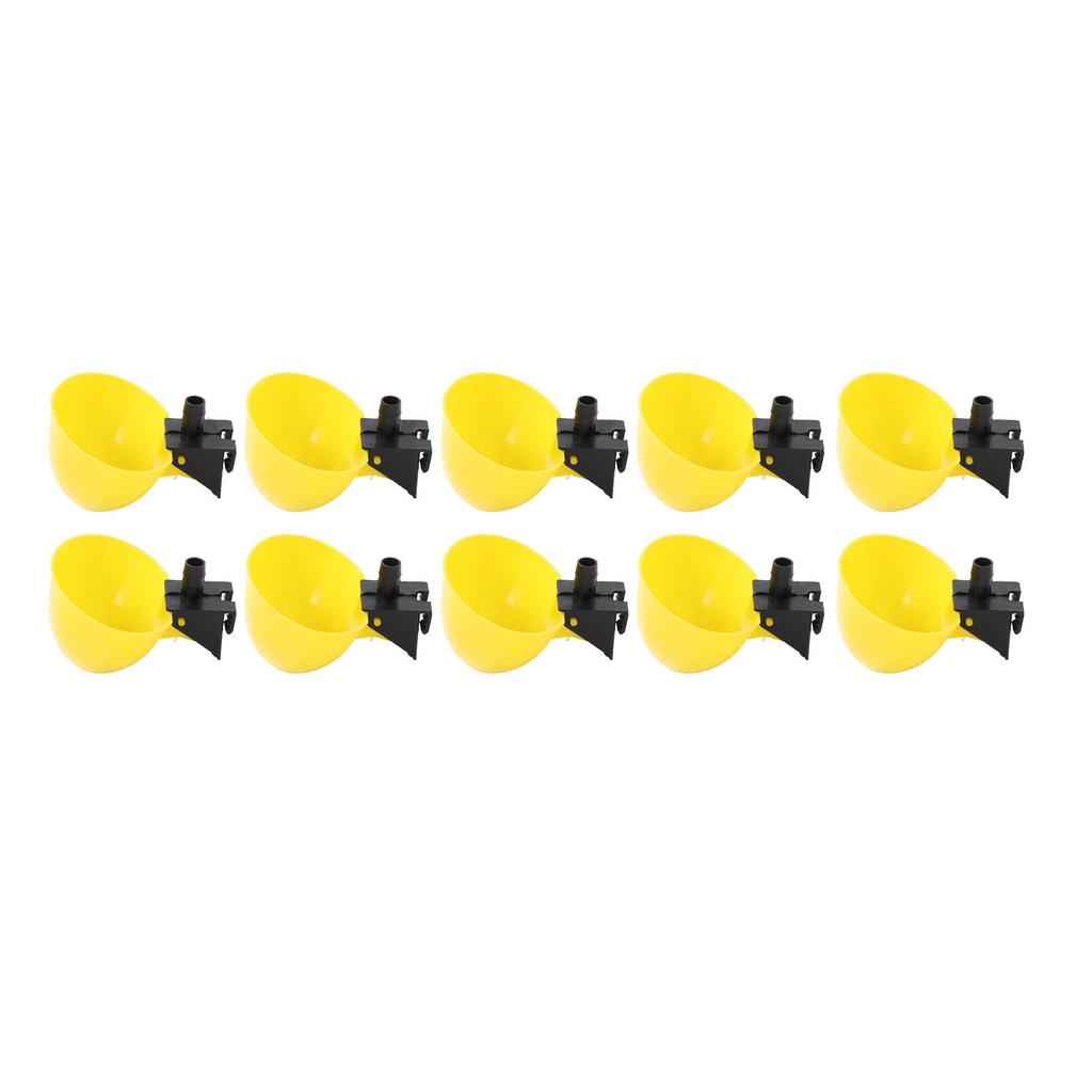 10Pcs Automatic Bird Waterer Large Capacity PP Material Bird Water Drinker for Chicken Quail