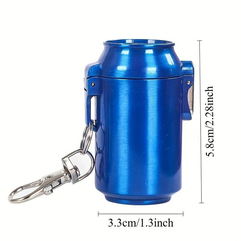 Portable Metal Ashtray, Durable Metal Portable Ashtray Ideal for Car, Bedroom, Living Room, Perfect Gift for Men