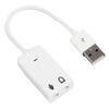 External Usb Audio Sound Card Adapter 7.1 Virtual Channel With Cable 3.5Mm