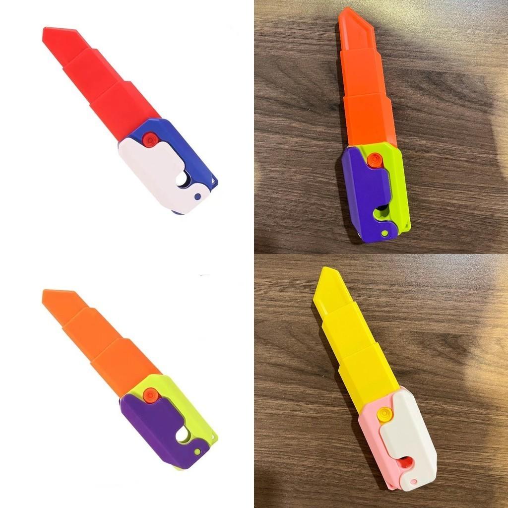 Großes Karottenmesser Spielzeug 3D Schwerkraft Upgrade Edition Trendiges Stressabbau-Spielzeug