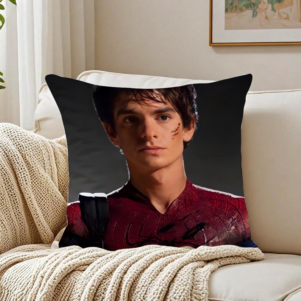Fit for American Casual Minimal AAndrew Garfield Cushion Cover Linen Pillowcase Soft for Sofa Bed Home Room Decor
