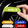 MYMX8 4PCS Car Door Sticker Safety Warning Reflective Mark For KIA Rio Ceed Sportage Cerato Soul