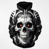 Men's Autumn and Winter 3D Printed Hooded Fashion Versatile Trend Breathable Casual Hoodies & Sweatshirts (men’s)