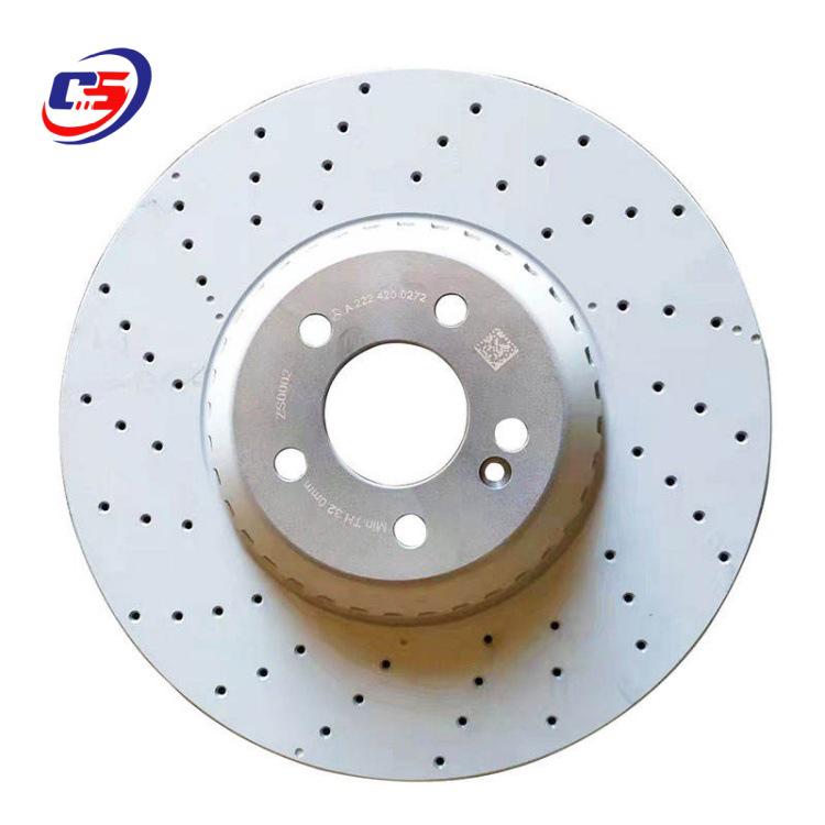 

Передний тормозной диск для Mercedes W222 (2224200272, 2224215100, 2224211132) 2224200272, 2224215100, 2224211132