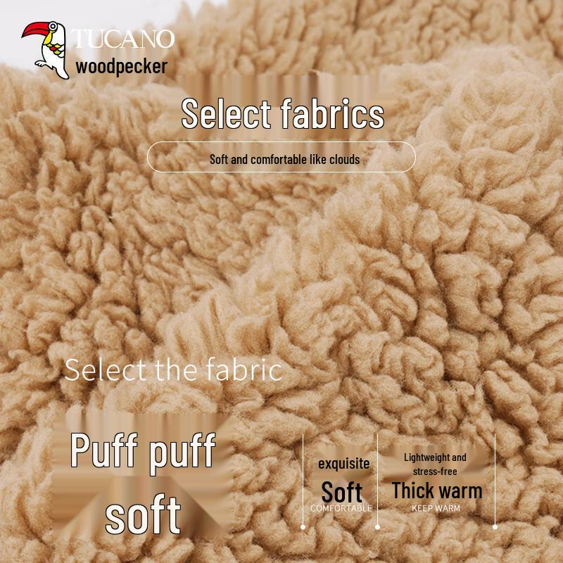 Women's Sweet Fluffy Winter Scarf & Gloves Set