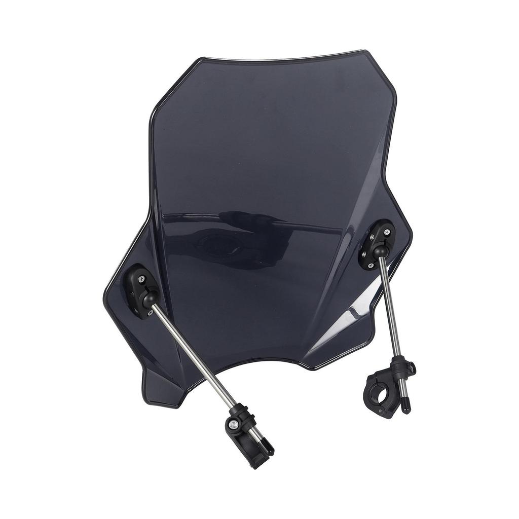 Universal Motorcycle Windshield Rain Cover for Street Bikes with Bracket