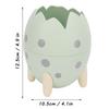 Egg Shaped Dinosaur Egg Pen Holder Desktop Container  Vanity Counter Organizing