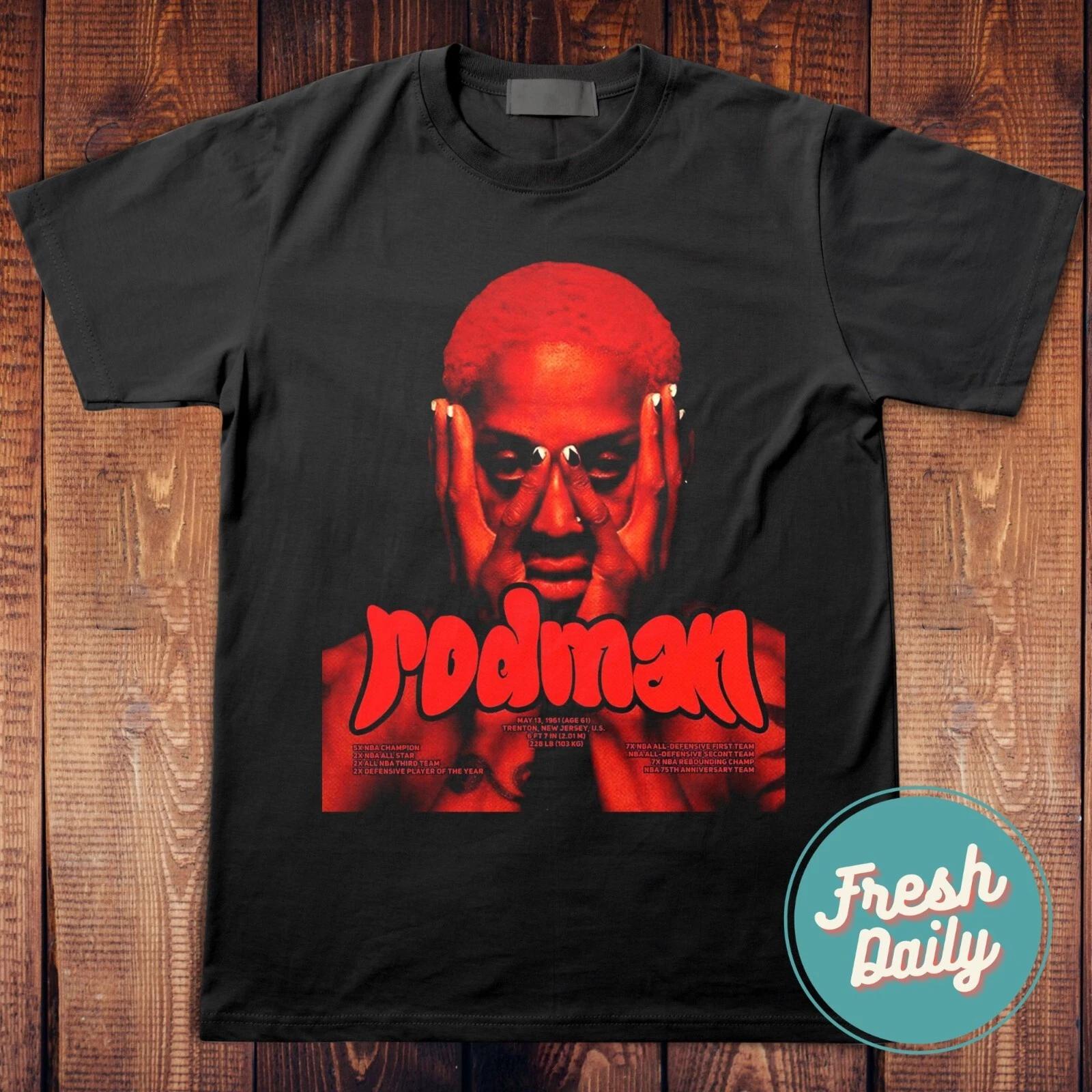 DENNIS RODMAN UNISEX CHICAGO T SHIRT XL