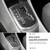 Real Carbon Fiber For Hyundai Accent Solaris 2010-2016 Center Console Gear Shift Trim Sticker Car Interior Tuning Accessories