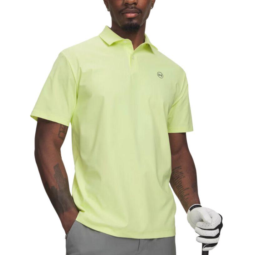 Under Armour Drive Chill Iso-Chill Outdoor Pullover Sports Short Sleeve Golf Shirt Men tops 6009722-391 S