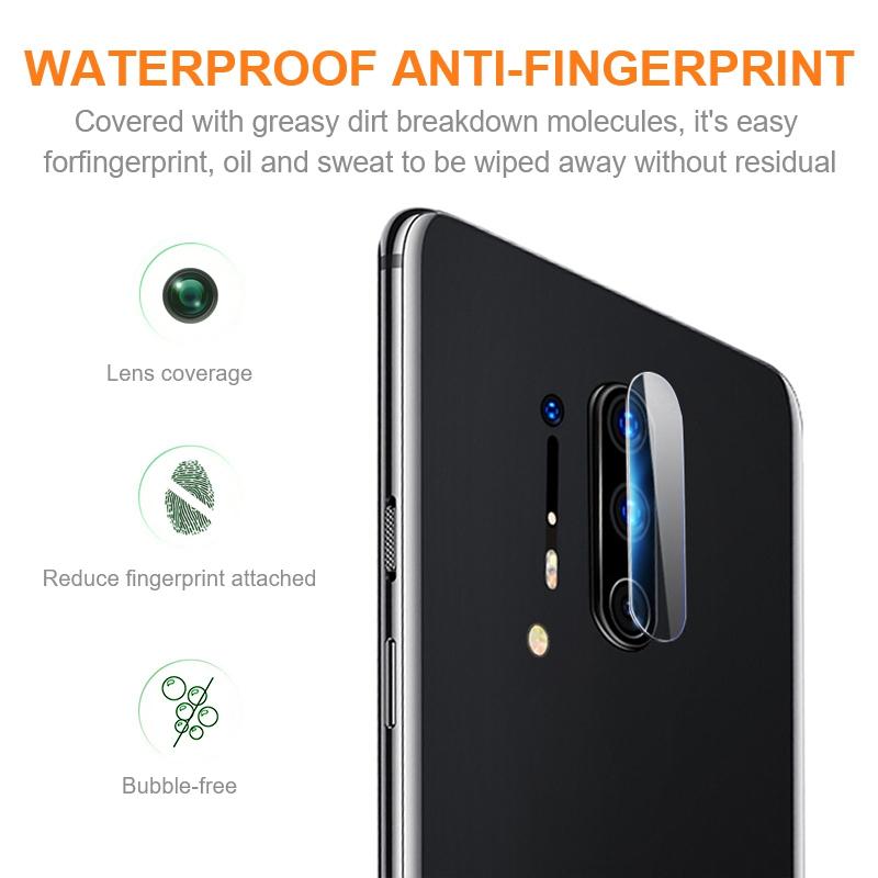 

AMORUS For OnePlus 8 Pro HD Clear Camera Lens Protector Scratch-Resistant Tempered Glass Anti-explosion Lens Film Type A