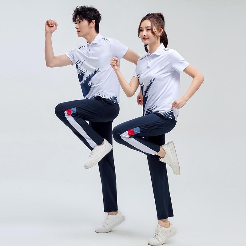 Unisex Summer Sports Set - Casual High School PE & Sports Meet Uniform 3XL