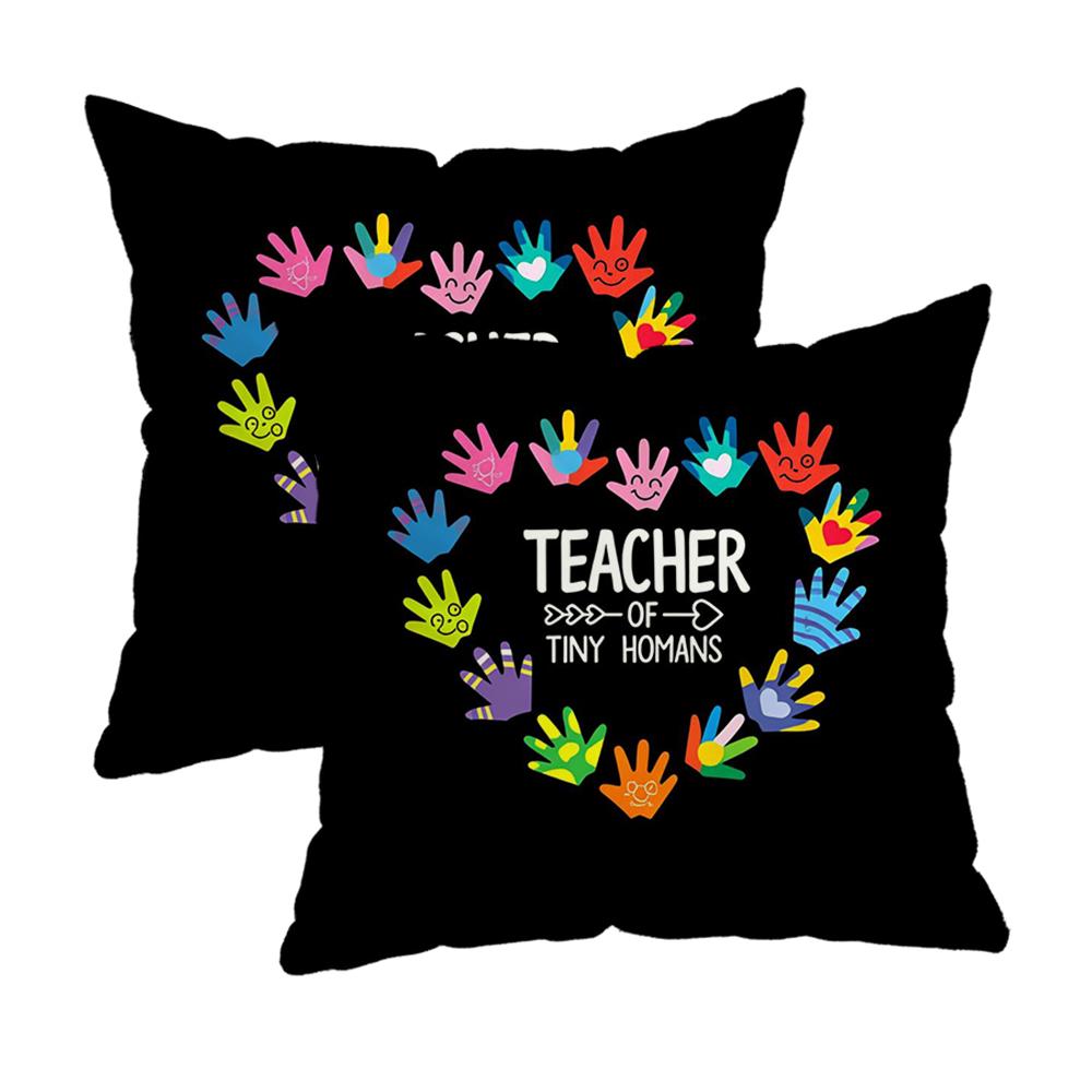 Gradient Color Pillowcase For Cozy Feelzipper Design, Decorative Pillowcase, 45X45 Cm Pillowcase