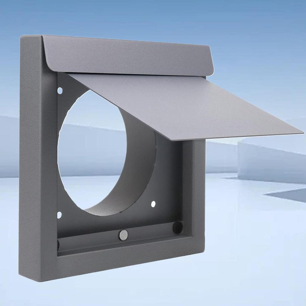 Außen-Wäschetrockner-Entlüftungsabdeckung 4 Zoll Edelstahl Maximale Luftstrom-Effizienz Abdeckung Für Belüftung Haus Außenwand Sicherheit