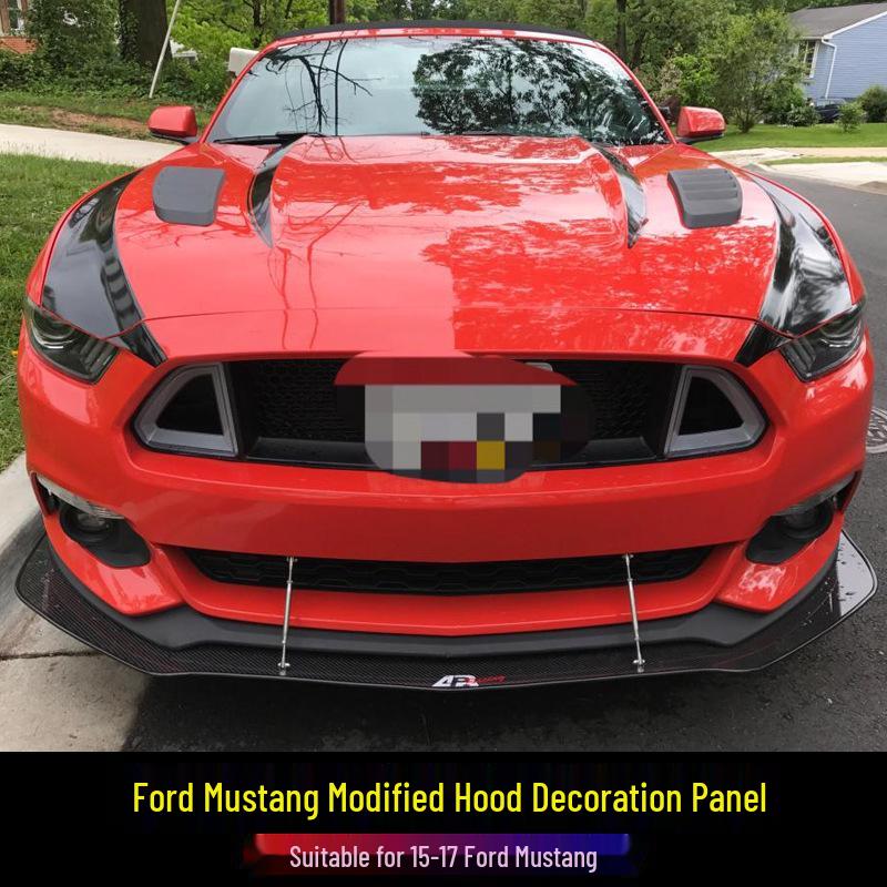 Ford Mustang 2015-2017 Hood Decoration Panel Adhesive Trim Sticker