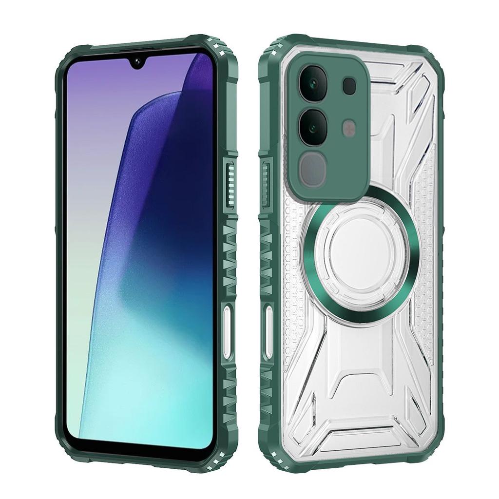 Battle Shadow Series Armor Phone Case for Vivo Y29 4G Shockproof Anti‑Drop Protective Cover