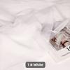 Skin-friendly Organza Fabric Per Meter for Clothes Skirts Dresses DIY Sewing Summer Translucent Soft Cloth Needlework Thin Plain