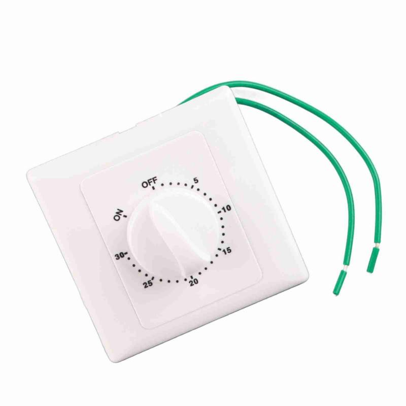 AC 220V Pumpen-Zeitschaltuhr Mechanische Zeitschaltuhr Countdown-Steuerung 86er Platte Wandmontage 30 Min