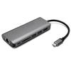 4K HDMI Type-C Docking Station: Gigabit Ethernet & Multi-Function USB Expansion for Tablets, Phones, Computers