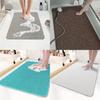 Slip Non Bathroom Rubber Floor Mat Anti Skid Shower Toilet Bathroom Room Supplie
